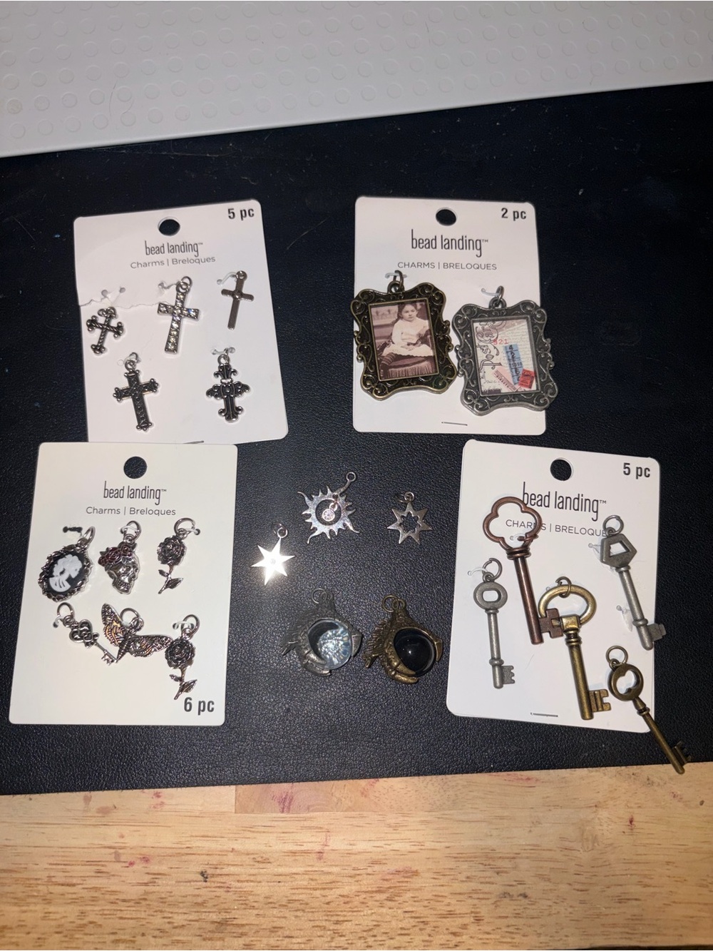 Michaels Bead Landing Mixed Metal Charms Assortment